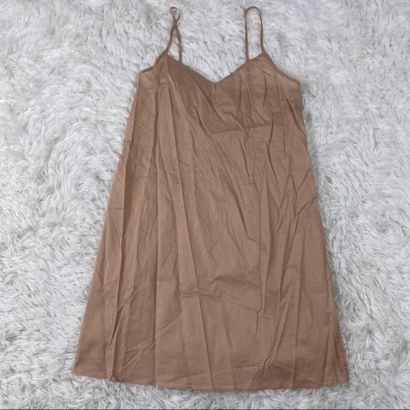 New J Crew Puff Sleeve Cotton Poplin Wrap Dress - Picture 5 of 10